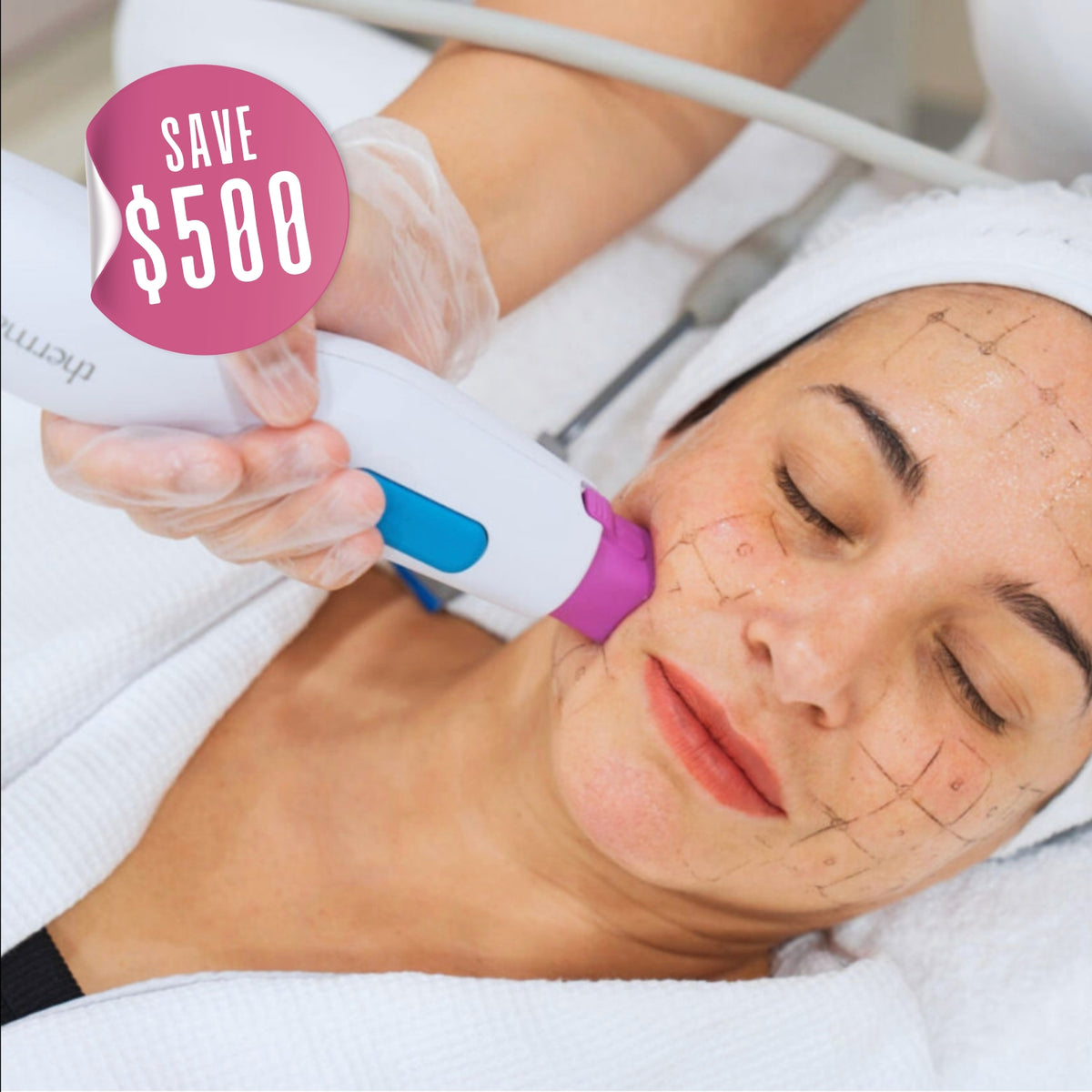 $500 Off Thermage® FLX – Full Face & Neck